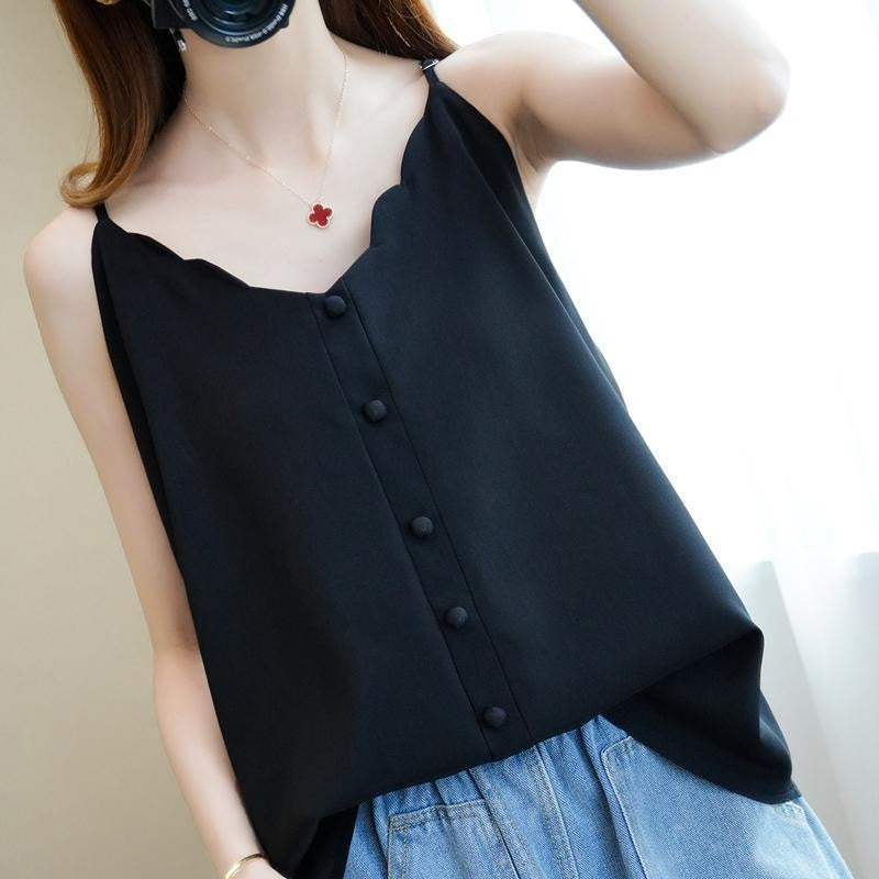 Luna Plus-Size Chenille Camisole