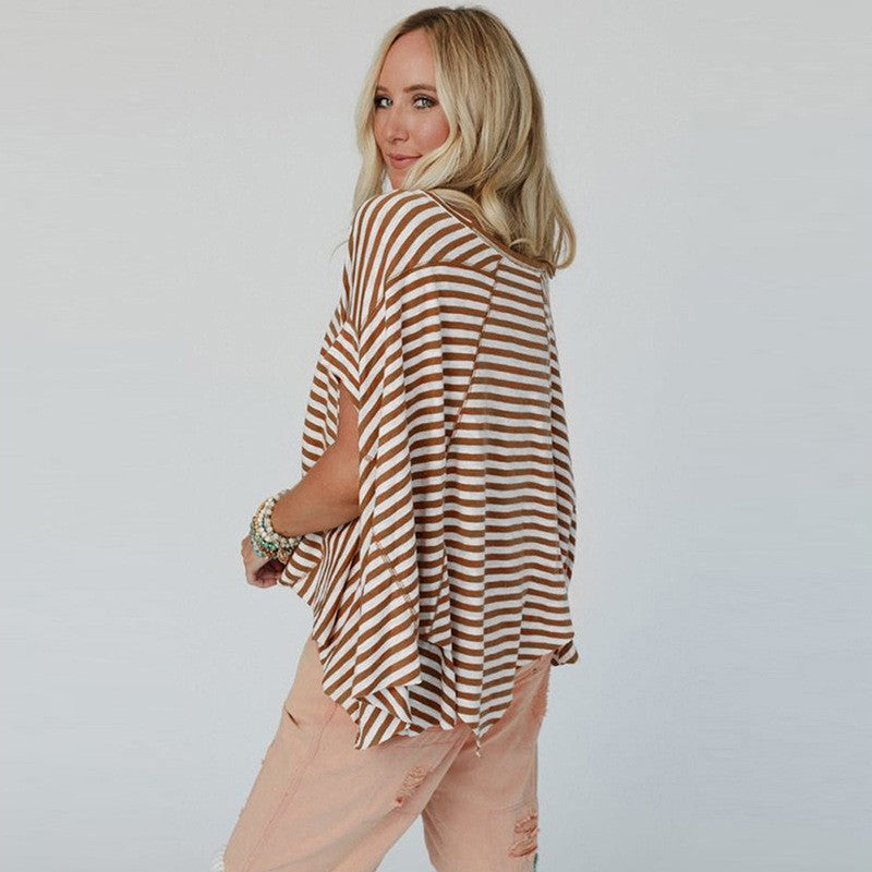 Clara Classic Cotton Pullover Tee