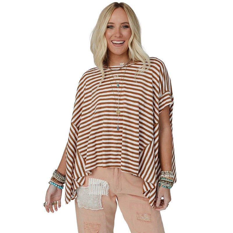 Clara Classic Cotton Pullover Tee