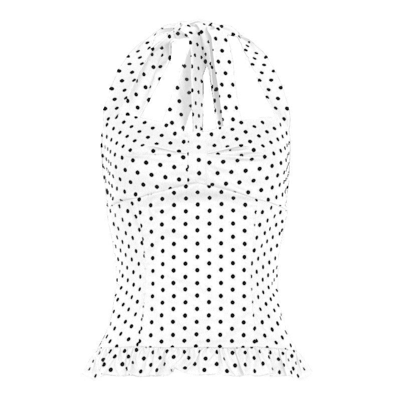 Colette Polka Dot Halter Camisole