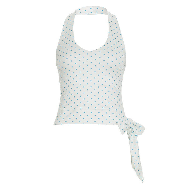 Colette Polka Dot Halter Camisole