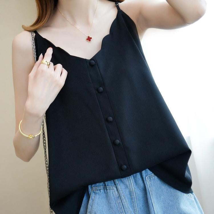 Luna Plus-Size Chenille Camisole