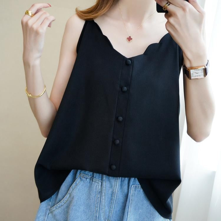 Luna Plus-Size Chenille Camisole