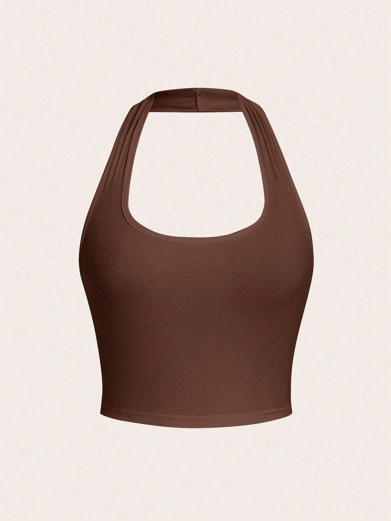 Selene Cropped Halter Tank