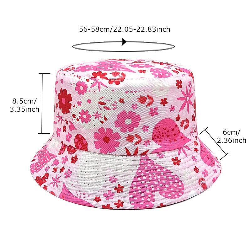 Solene Reversible Floral Bucket Hat