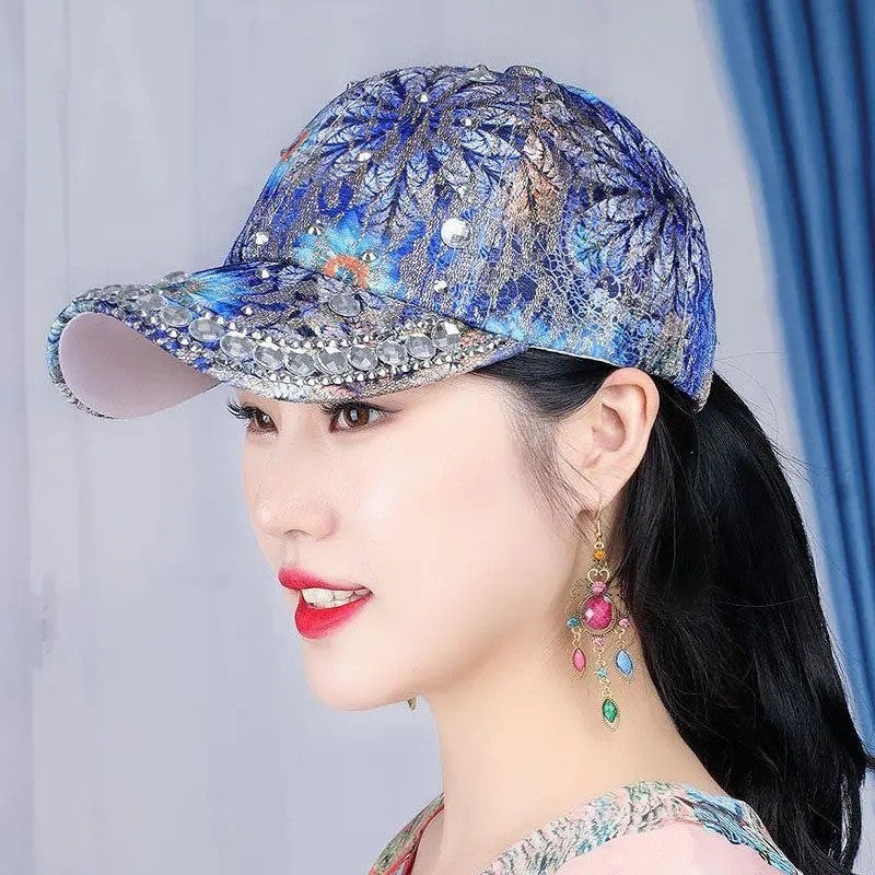 Valencia Rhinestone Baseball Cap