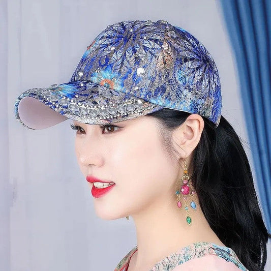 Valencia Rhinestone Baseball Cap