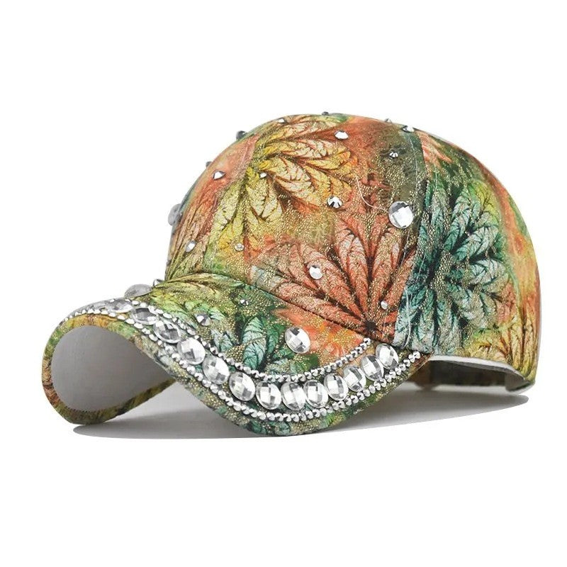 Valencia Rhinestone Baseball Cap