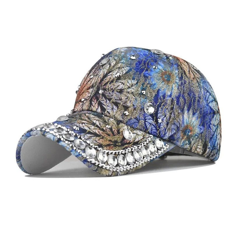 Valencia Rhinestone Baseball Cap